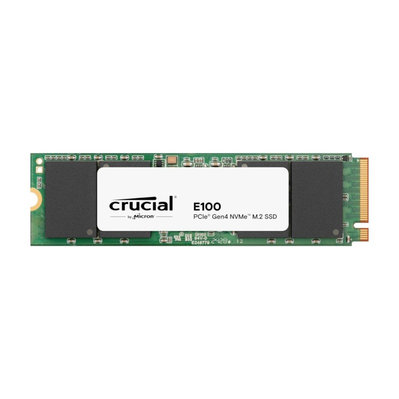 Experience next-level storage performance with the Crucial E100 PCIe Gen4 NVMe M.2 SSD, designed for power users, gamers, and pr