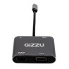 Gizzu 4-in-1 Type-C to HDMI/VGA/USB3.0 Hub