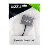 Gizzu 4-in-1 Type-C to HDMI/VGA/USB3.0 Hub