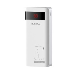 Romoss Sense 6PS Pro 20000mAh 30W Fast Charge Power Bank – White