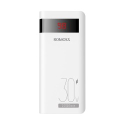 Romoss Sense 6PS Pro 20000mAh 30W Fast Charge Power Bank – White