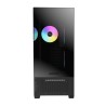 Raidmax I801 AIR CHROME E-ATX |ATX | Micro-ATX | Mini-ITX ARGB Mid-Tower Gaming Chassis – Black