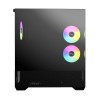 Raidmax I801 AIR CHROME E-ATX |ATX | Micro-ATX | Mini-ITX ARGB Mid-Tower Gaming Chassis – Black