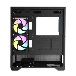 Raidmax I801 AIR CHROME E-ATX |ATX | Micro-ATX | Mini-ITX ARGB Mid-Tower Gaming Chassis – Black