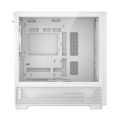 Antec FLUX Mid-Tower E-ATX Gaming Chassis Wood Front Panel – White