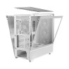 Antec FLUX Mid-Tower E-ATX Gaming Chassis Wood Front Panel – White