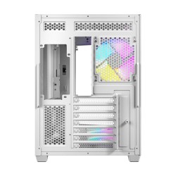 Antec C5 ARGB ATX DUAL Mid Tower Gaming Chassis – White