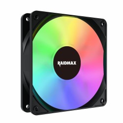 Raidmax NVX120FBDC4 120mm 3pin ARGB 4in1 Fan – Black