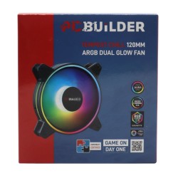 PCBuilder Tempest Chill 120MM ARGB Dual Glow Fan