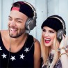 Oneodio Pro 10 Professional Wired Over Ear DJ and Studio Monitoring Headphones – Grey/Gold