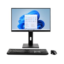 PCBuilder FUSION 24″ Intel i3-14100 Windows 11 AiO Desktop PC