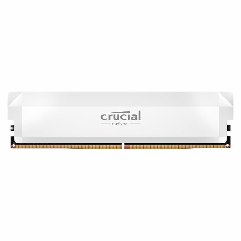 Crucial Pro Overclocking 16GB 6000Mhz DDR5 Desktop Memory White