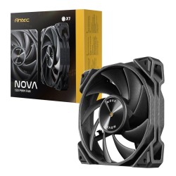 Antec NOVA 120 PWM Fan with Speed Controller – Black