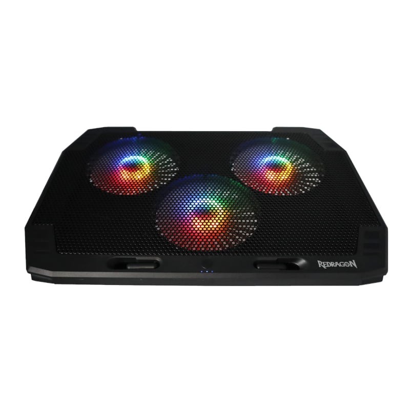 REDRAGON Dual USB 3 Fan RGB Gaming Notebook Stand