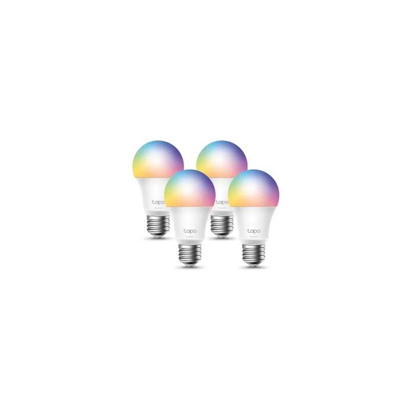 TP-Link TAPO L530E Smart Wi-Fi Light Bulb Multicolor - 4 Pack