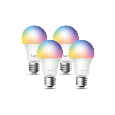 TP-Link TAPO L530E Smart Wi-Fi Light Bulb Multicolor - 4 Pack