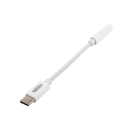 Gizzu USB Type-C to 3.5mm AUX Audio Adapter – White