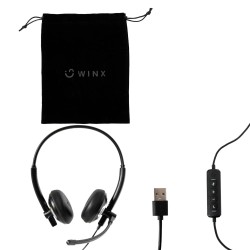 WINX CALL Pro AI Noise Cancelling Mic Headset