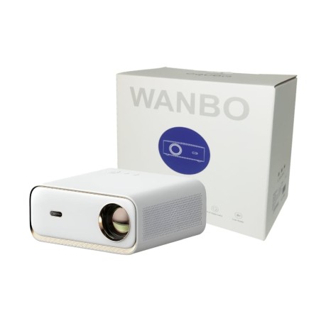 WANBO X2 MAX 1080P 450ANSI Android 9.0 Smart Projector – White